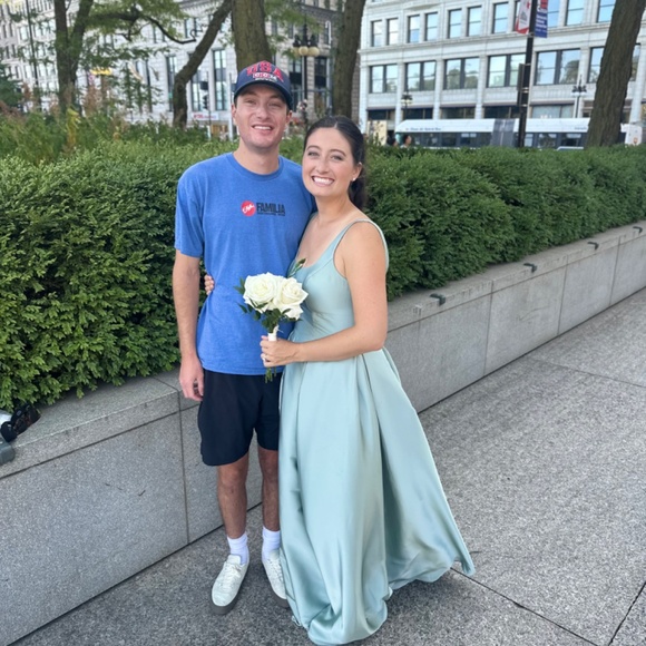 Azazie Nieve bridesmaids dress - Picture 3 of 3